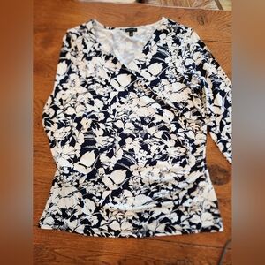 Talbots Wrap Top